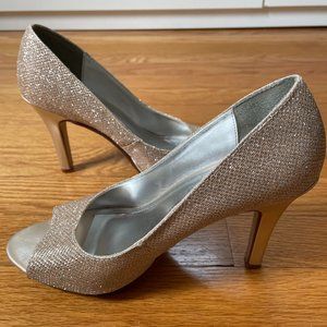 Rose Gold Sparkly Heels